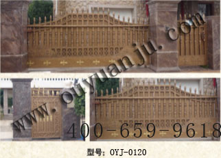 门业图片-别墅庭院门定制欧园居别墅门OYJ-0120OYJ-0120图片